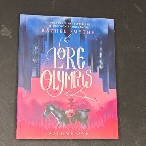 Lore Olympus Volume One Paperback - Rachel Smythe - Pink & Blue Cover